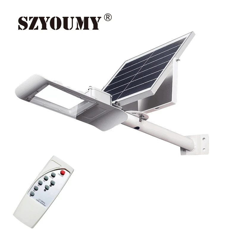 SZYOUMY Solar Lamp Outdoor Verlichting led straat licht Plaza Waterdichte 30 W-150 W Led Solar Licht Voor Tuin parkeerplaats Pole Licht