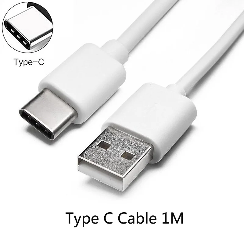 USB кабель для быстрой зарядки типа C для sony XA3 XZ3 LG G7 V40 Nokia 8,1 7,1 6,1 5,1X7X6X5 для быстрой зарядки телефона - Тип штекера: Type C Cable White