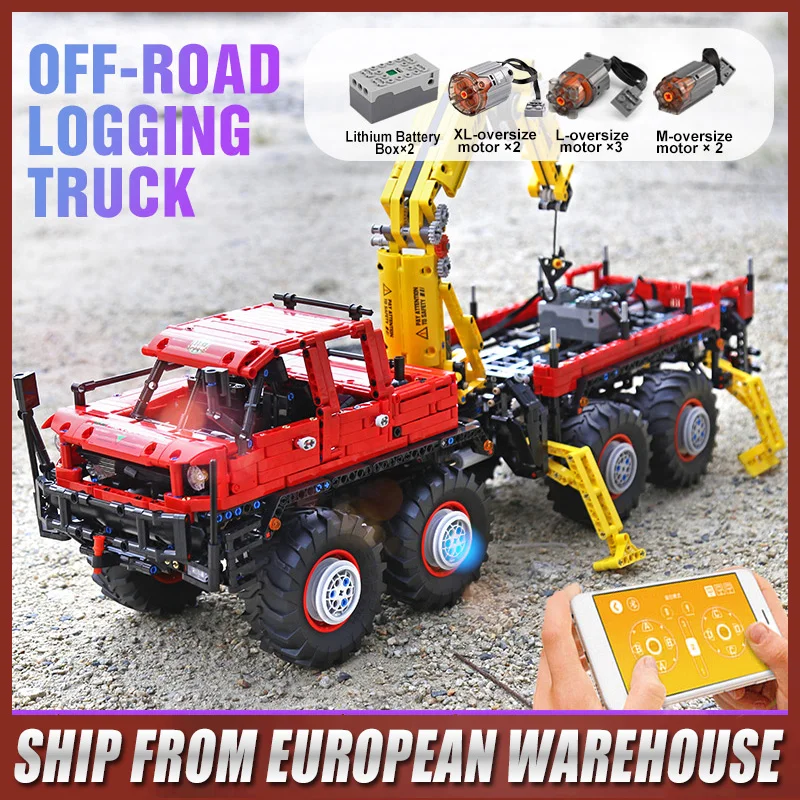 Детский конструктор спасательный кран 8x8 | Игрушки и хобби