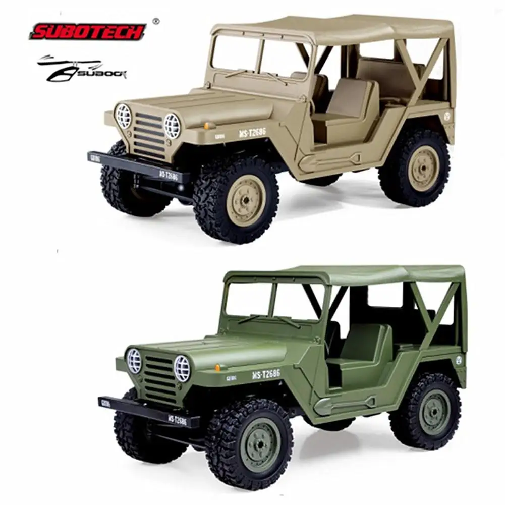 RCtown SUBOTECH BG1522 1/14 2,4G 4X4 4WD гусеничный Радиоуправляемый автомобиль с головной светильник RTR