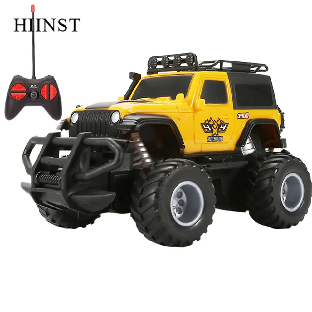 HIINST Toys Electric RC Car 4WD 4CH Led Rock Crawler Roll Car 4x4 Drive Remote Control 2pcs Boys Remote Control Buggy Car Toys
