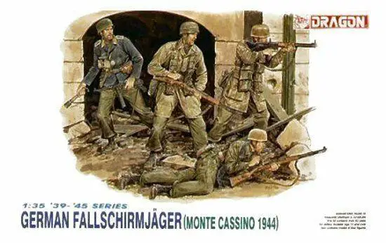 

DRAGON 1/35 6005 German Fallschirmjager (Monte Cassino 1944)