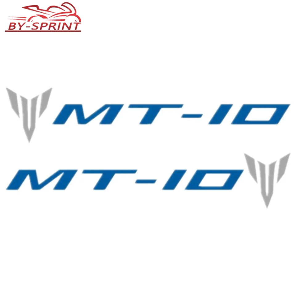 2 X украшения для мотоциклов универсальные наклейки эмблемы YAMAHA MT 10 mt 10|Наклейки и
