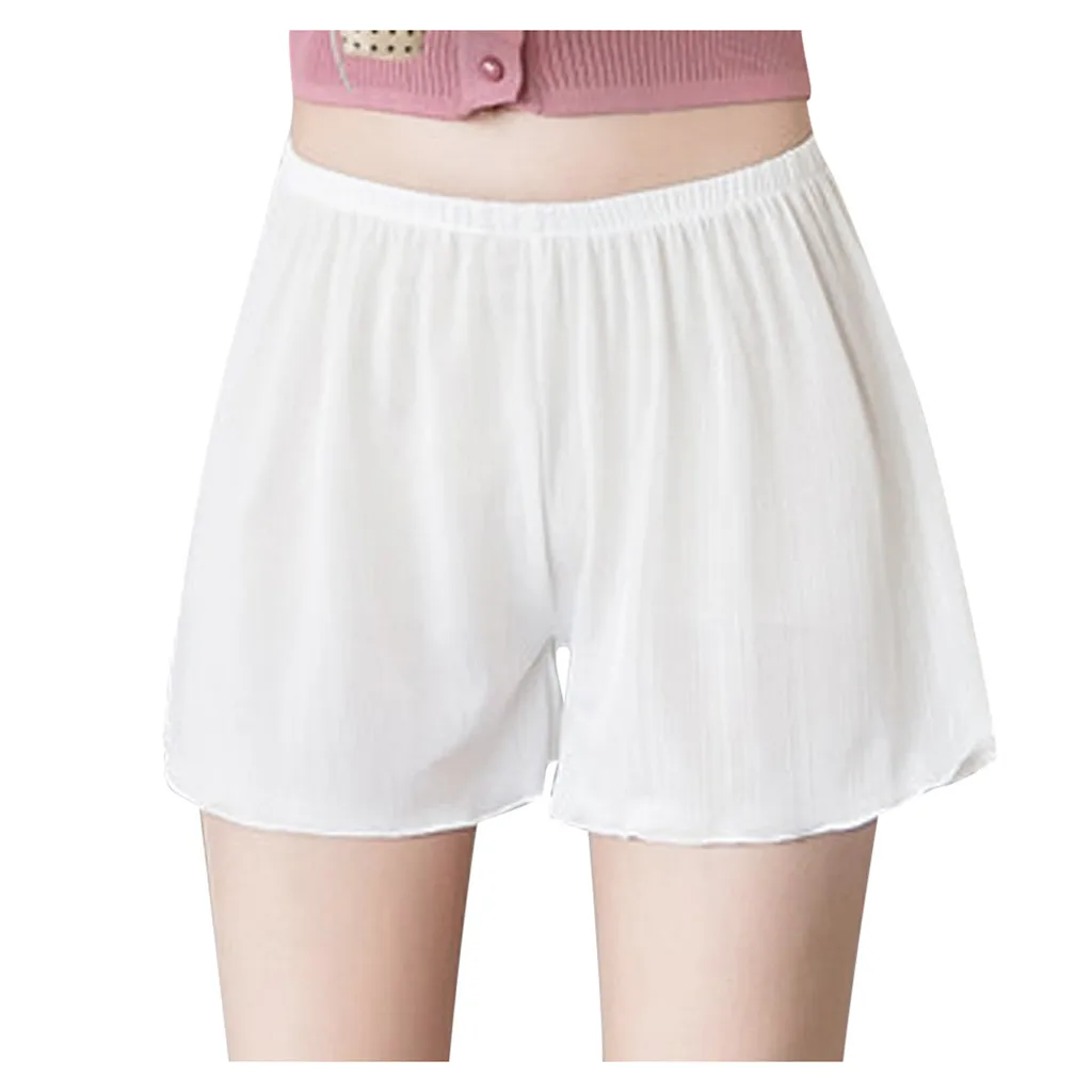 Women Cotton Shorts Loose Three Points Pants Plus Size Safety Short Pants  Casual Home Pants Sleep Wear Lounge Pajama Shorts New