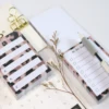 Sharkbang 74mmx105mm100 Sheets Leopard Series Memo Notepad Paper To Do List Message Notes Planner School Stationery Mini Book 1