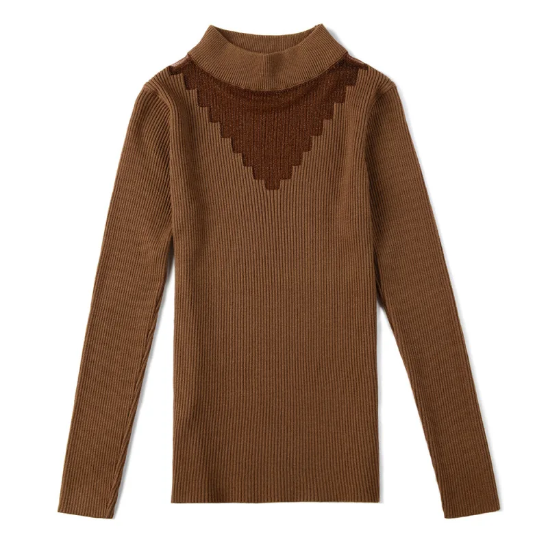 Alyowangyina женский осенне-зимний кашемировый вязаный свитер пуловер Джерси Россия и Испания толстый женский джемпер пуловер - Цвет: Alyowangyina