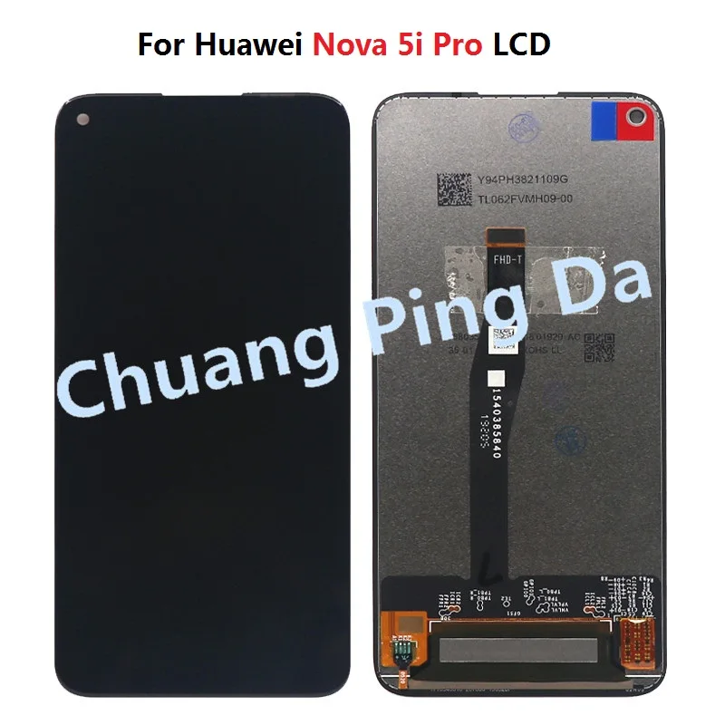 Для huawei Nova 5i ЖК-дисплей Дисплей сенсорный экран планшета GLK-LX1 GLK-LX2 GLK-LX3 Экран для huawei Nova 5i Pro ЖК-дисплей Экран SPN-LX1 SPN-AL00