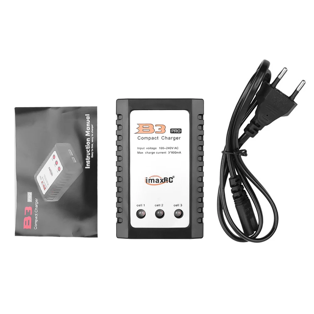 KEBIDU IMAX B3 Pro Compact Balance charger для 2S 3S 7,4 V 1 1,1 V литиевая батарея LiPo высококачественный адаптер с длительным сроком службы EU US