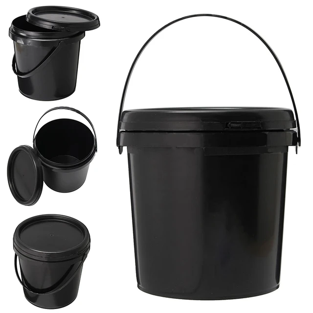 Rectangular Food Grade 20 Liter 5 Gallon Black Plastic Bucket - China  Plastic Bucket, 20 Liter Plastic Bucket