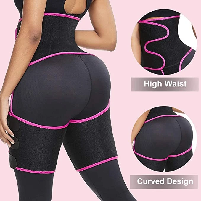 Тренажер для талии триммер бедра женщин тренировок фитнеса неопреновый Лифтер с