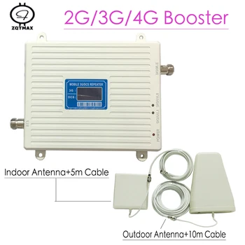 

2G 3G 4G 1800 / 2100MHz Repeater Dual Band Mobile Signal Amplifier Cell Phone UMTS Cellphone Booster Kit mobile signal booster