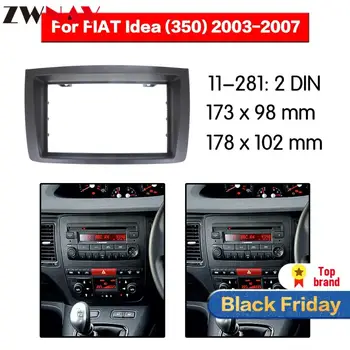 

Car DVD Player frame For 2003-2007 FIAT IDEA 2DIN Auto Radio Multimedia NAVI fascia