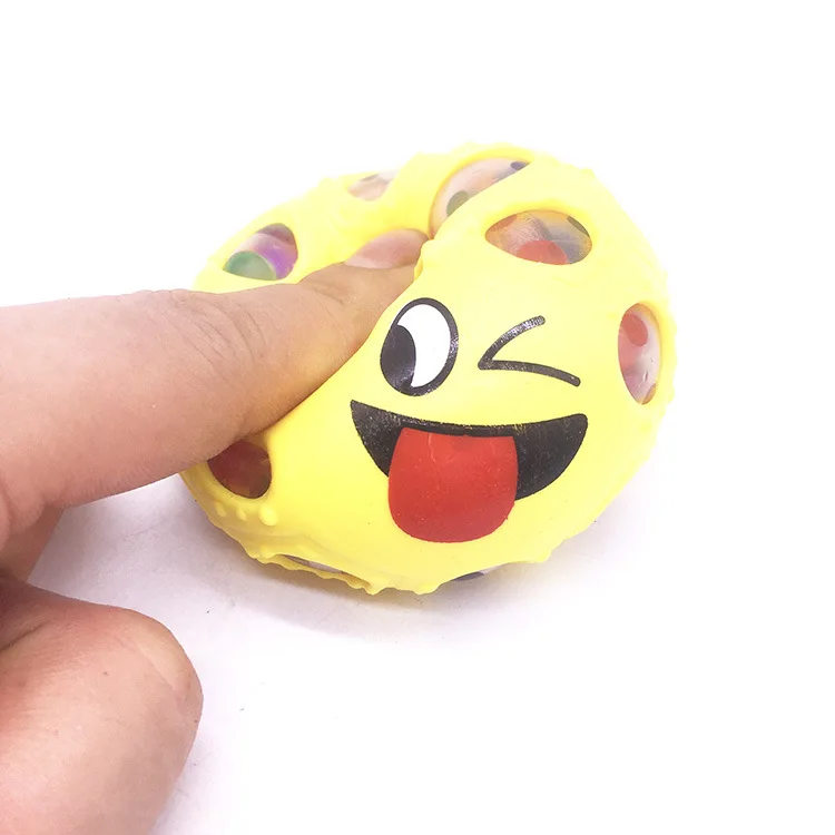 Стиль игрушка-антистресс мяч TPR Smiley Vent игрушка креативное снижение давления игрушка вентирование бал в настоящее время доступны
