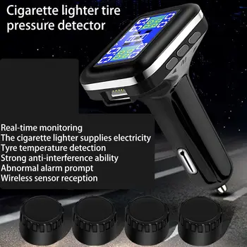 

Universal Automatic Professional Wireless TPMS Tire Pressure Control System With USB Socket