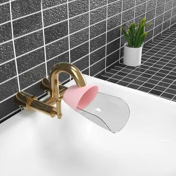 

Splash-proof Bathroom Faucet Extender Baby Hand-washing Device Kitchen Sink Tap Water Faucet Extension Bathroom Accessories