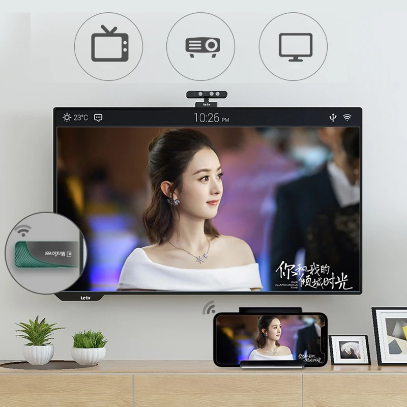 MiraSn D7 Wifi 5G 2 4G Дисплей ТВ ключ 1080P Miracast Airplay отзеркаливание Dlna к Hdtv для телефона Ios