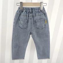 Smby/флагманский магазин; Новинка осени; детские джинсы с дырками; 200