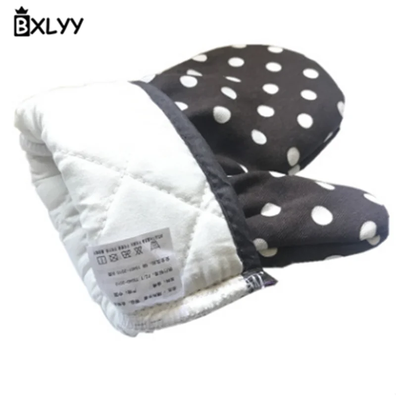 BXLYY 1 шт. утолщенные Утепленные перчатки для микроволновой печи термостойкие