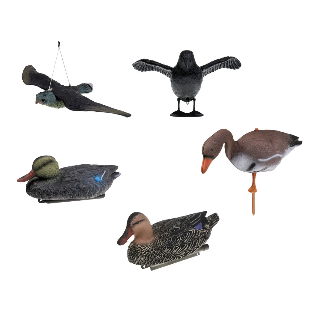  Hunting Duck Goose Decoy Garden Lawn Decors Bird Crow Scarecrow