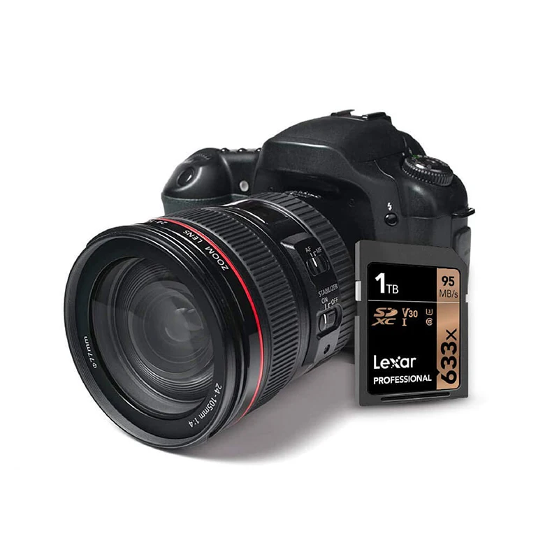 Lexar SD карта, карта памяти Micro SD 16 Гб оперативной памяти, 32 Гб встроенной памяти, 64 ГБ 128 ГБ 256 512 1 ТБ UHS-I флеш-карта 95 м/с Class10 633x для Камера