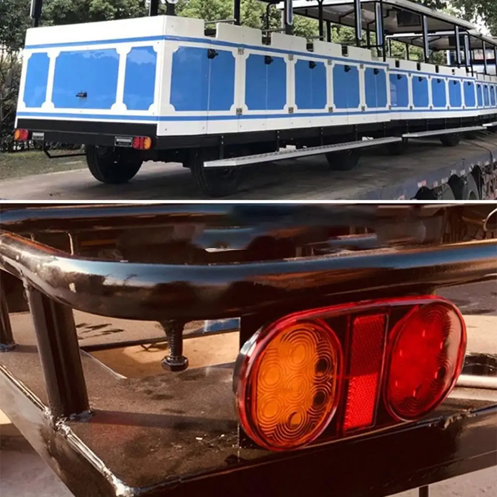 1 пара 12 В Led Трейлер хвост комбинированная лампа Rv трейлер автобус универсальная Лицензионная лампа модификация автомобиля задний фонарь