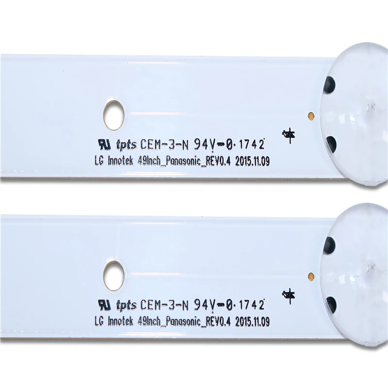 Светодиодный светильник с подсветкой 5 для LG Innotek 49 дюймов tv Panasonic TX-49DS500B TX-49DS500E tzlp151kab6 TZLP151KHAB1