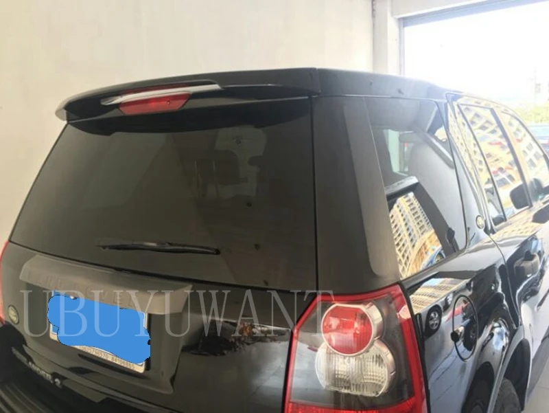 Для Land Rover Freelander 2 2007- ABS пластик внешний праймер цвет задний спойлер задний багажник отделка крыла
