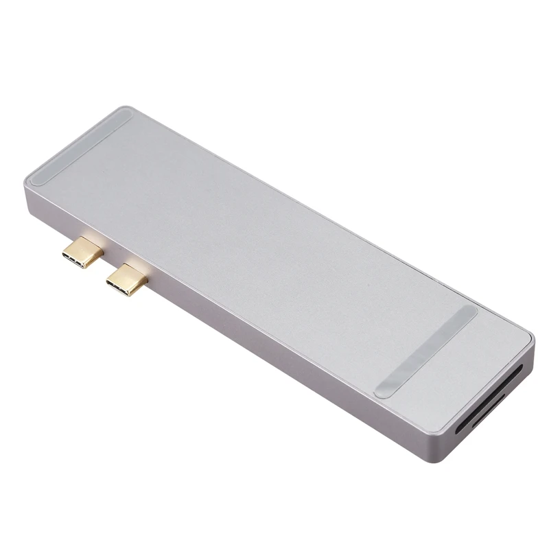 Лидер продаж-9 в 1 пара Тип-C удлинитель док-станция для MacBook Pro к HDMI