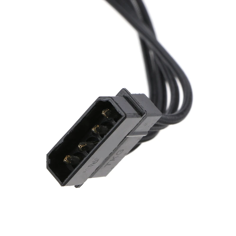 1 шт. ATX 4Pin 4P IDE Molex до 4 SATA Serial ATA Кабель питания Шнур 18AWG провода