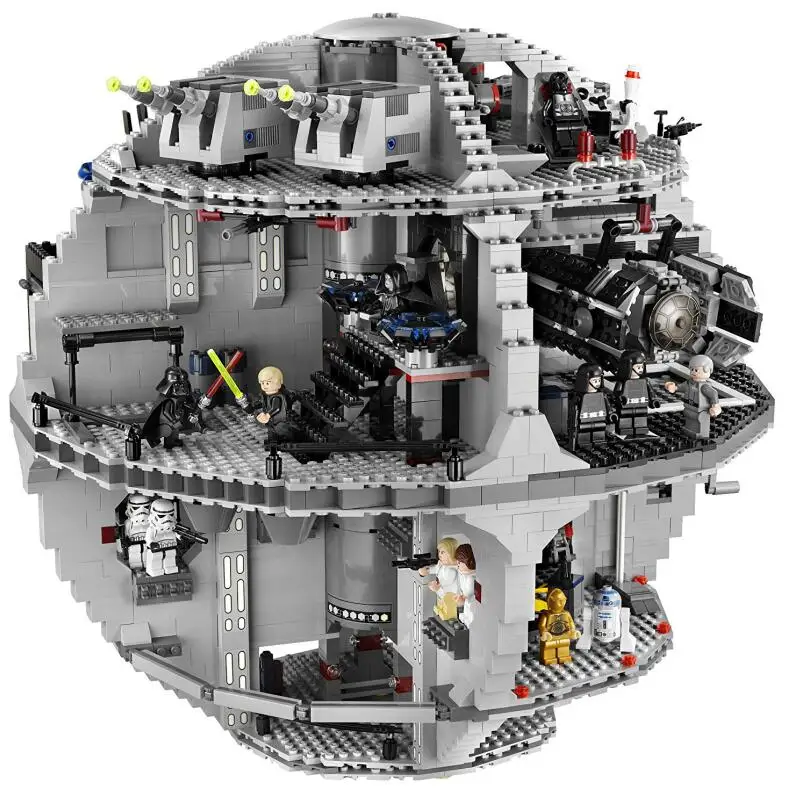 

05035 05063 Star Series Wars UCS Death Star Educational Building Blocks Bricks Toys Lepining 10143 10188 75159