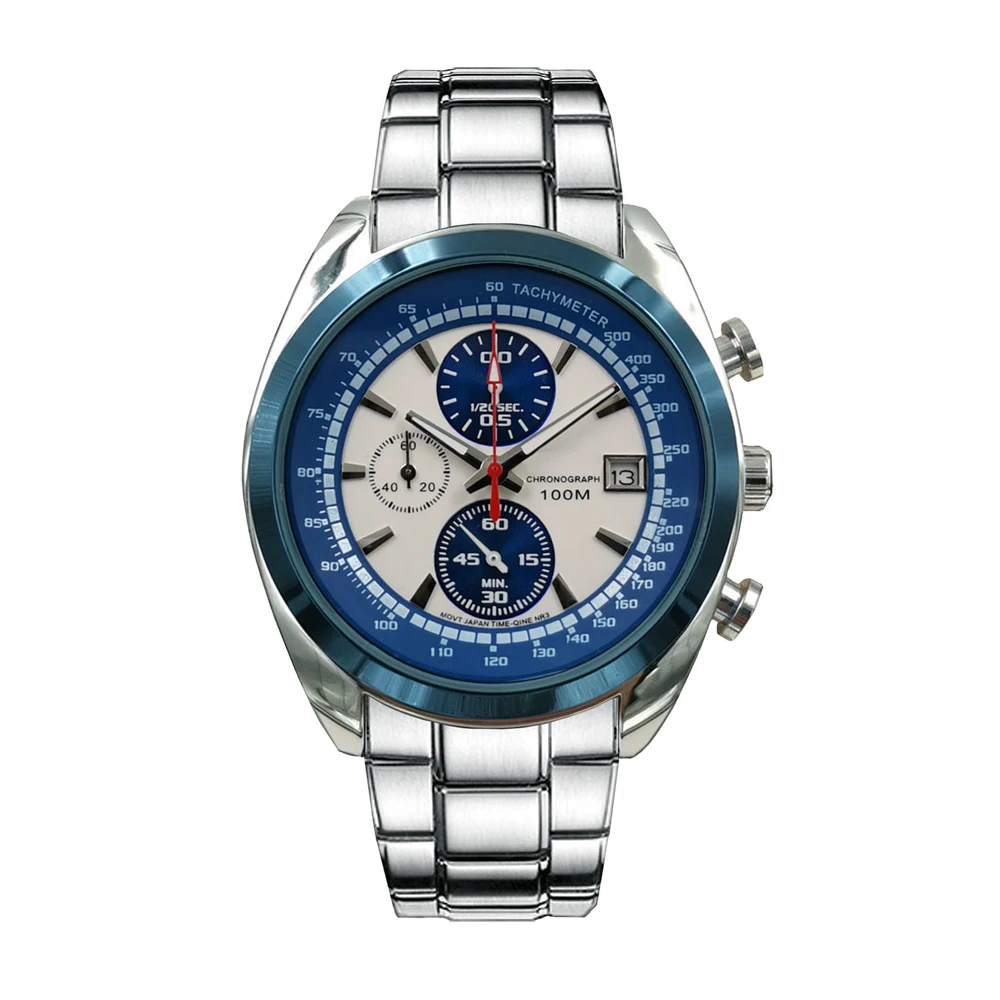 E Move Premium Luxury Men's Multifunctional Quartz E-Commerce Best-Selling Breathable Leather High-Grade Waterproof Watch 
