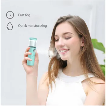 

2020 HOT Functional 30ml Portable Mini Face Spray Nano Mist Sprayer Air Humidifier Face Care High Quality