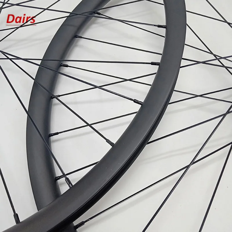 Top 27.5er carbon disc mtb wheels Boost M82 hubs 110x15 148x12mm thru axle 35x25mm tubeless Asymmetry mountain bicycles wheel 7