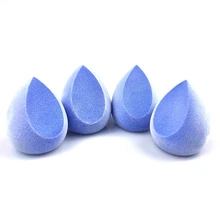 2 шт., спонж для макияжа, консилер, гладкий, косметический, пудра, пудра, срезанная форма, основа, капля воды, конический макияж, блендер, инструмент