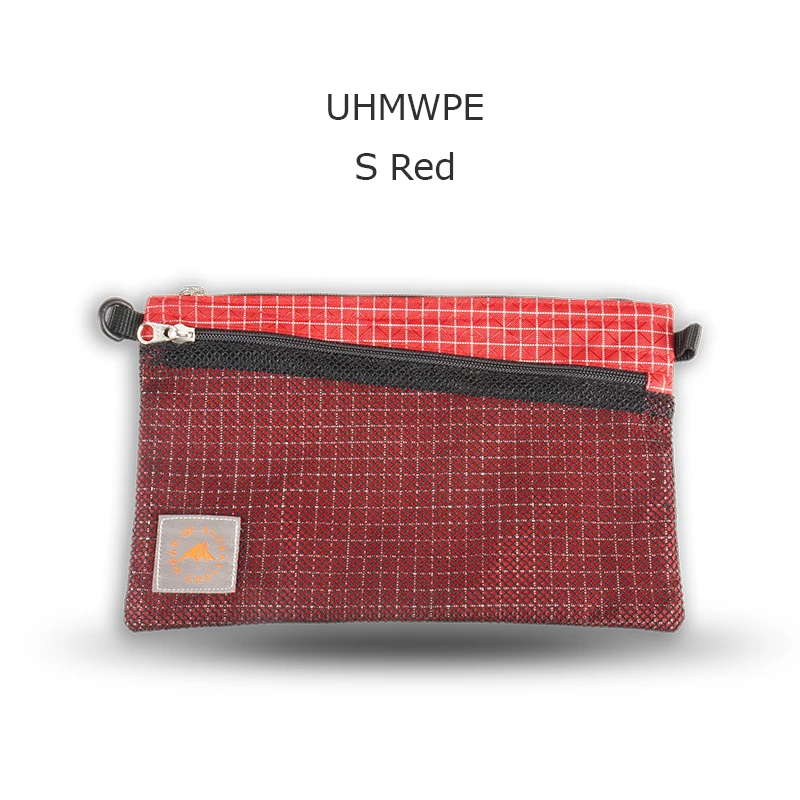 3F UL gear X-PAC/UHMWPE, портативная легкая дорожная сумка для хранения телефона, органайзер, компактный чехол - Цвет: UHMWPE S red
