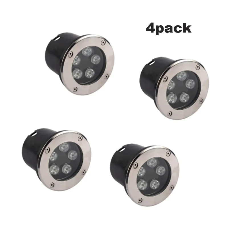 Водонепроницаемый светодиодный подземный светильник 1 Вт 3 5 10 12 В постоянного