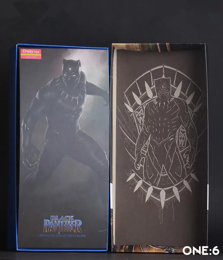 Marvel Мстителей Лиги неограниченное количество Война Черный пантера 12-дюймовый пантера в штучной упаковке Гараж Комплект