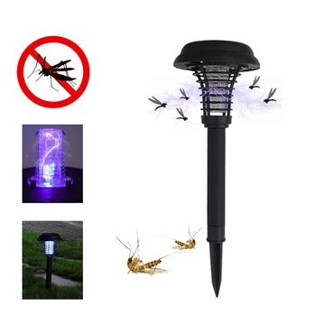 

Solar Mosquito Killer Lamp Outdoor Led Light Bug Zapper Mosquito Trap Killer Lamp Anti Mosquito Lamps Waterproof Inset Repellent