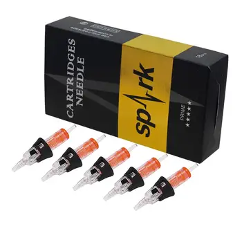 

Spark Cartridge Tattoo Needles Curved Magnum Shader Clear Color(Pack of 16)