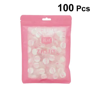 

100pcs Compressed Masks Wrapped Nonwovens Practical Disposable DIY Tools Facial Masks Face Mask for Makeup Skin Care