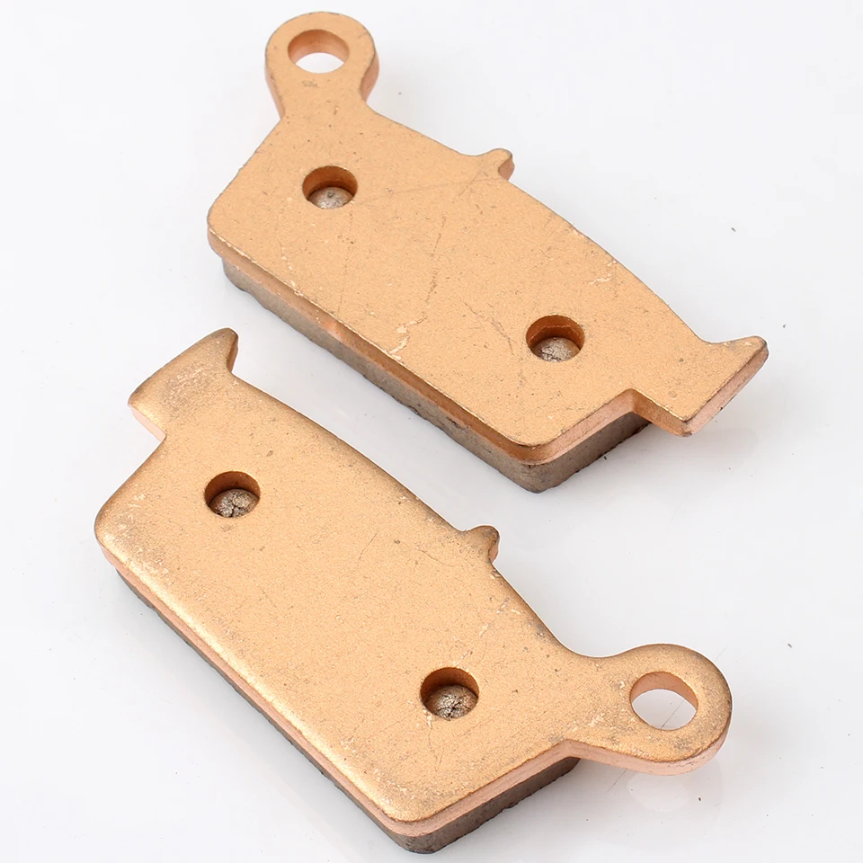 Rear Sintered Brake Pad Fit For HONDA KAWASAKI SUZUKI YAMAHA HYOSUNG RX400 GAS