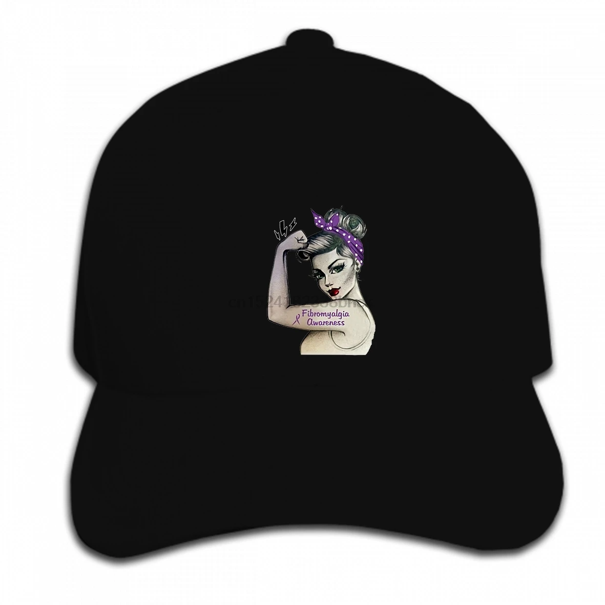 

Print Custom Baseball Cap Hip Hop UNBREAKABLE FIBROMYALGIA AWARENESS LIMITED EDT Hat Peaked cap