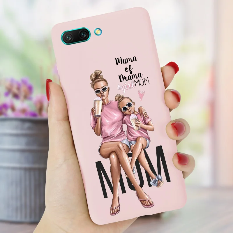 Силиконовый чехол для Huawei Mate 10 Lite 20 PRO Nova 3i мягкий из ТПУ мамы девочки и мальчика Y6