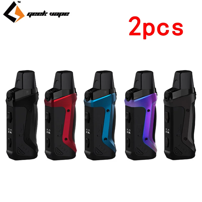 2 шт./лот Geekvape Aegis Boost pod испаритель rdta вейп 3,7 мл картридж 1500 мАч батарея 40 Вт MTL DTL вейп электронная сигарета