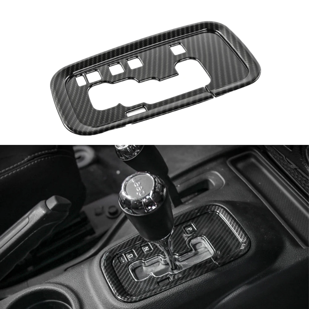 Декоративная панель переключения передач для Jeep Wrangler JK 2011 2012 2013 2014 2015 2016 2017 ABS