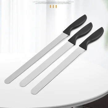

2pcs Stainless Steel Scraper Cake Cutter Cream Spatula Baking Gadget Baking Supplies Kitchen Utensil for Home Bakery Silver (10