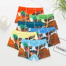 10 шт./партия трусы-боксеры для мальчиков, детское 3D нижнее белье, леггинсы для мальчиков, кружевные детские штаны принцессы Одежда для маленьких мальчиков детское нижнее белье