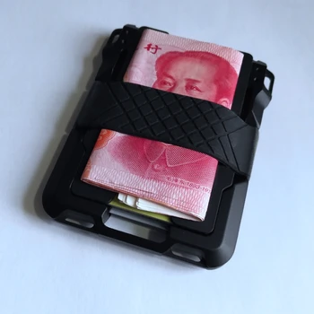 

Vintage Rfid Double Aluminium Box Metal Card Wallets for Men Women ID Bank Card Case Credit Card Holders Antitheft Magic Wallet