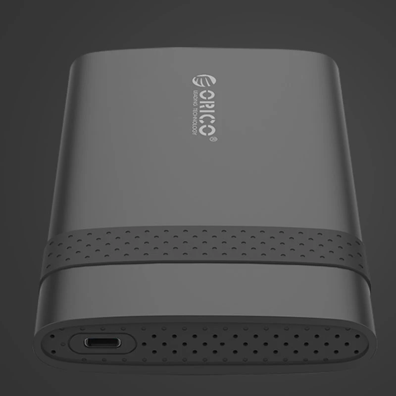 Orico 2,5 дюйма Hdd чехол Sata в корпус жесткого диска адаптер с силиконовый чехол без инструмента внешний Hdd Box(черный