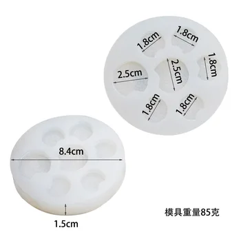 DIY Bakery Size Cookie Cookie Cake Candle Decoration